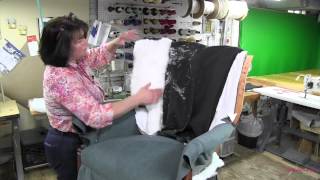 Upholstering A Channel Back Chair Part 4 [upl. by Agueda935]