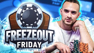 2000 Freezeout Freeroll on CoinPoker [upl. by Seiber581]