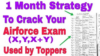 1 Month Strategy to Qualify Airforce Airman Exam [upl. by Attennaej]