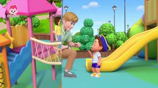 Ouch 😳 Playground Safety 🦺 Song 🎶  Fun Play Nursery Rhymes for Kids [upl. by Eilrak]