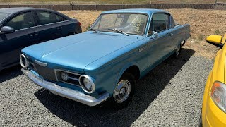 1965 Plymouth Barracuda for Sale at Junkyard [upl. by Daniele]