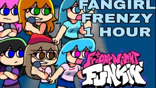 Fangirl Frenzy Song 1 Hour  FNF 6 Bf vs 6 Sky [upl. by Aysahc487]