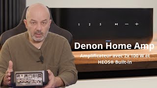 Présentation de lamplificateur Denon Home Amp [upl. by Enautna]