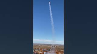 Sphere F44 Model Rocket Launch [upl. by Nhojleahcim]