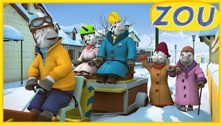 NOUVEL ÉPISODE Zou en Français 🌨 ZOU DÉBLAIE LA NEIGE ☃️ Dessins animés [upl. by Longmire148]