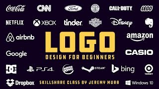 Logo Design For Beginners Skillshare [upl. by Trebmer]