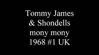 Tommy James amp Shondells  mony mony 1968 1 UK [upl. by Jennings]