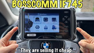 Premium Features on Budget Scanner  BOSSCOMM IF745 [upl. by Weisler83]