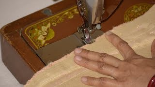 Overlock Stitch On Simple Machine [upl. by Yousuf]