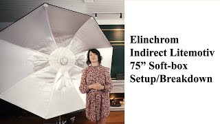 Elinchrom Litemotiv Indirect Setup amp breakdown [upl. by Yttak727]