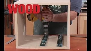 How to Install Drawer Slides in Cabinets  WOOD magazine [upl. by Corabella]