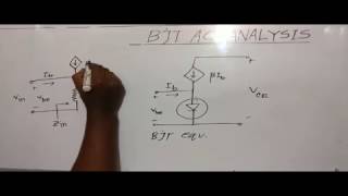 introduction to BJT AC analysisre model part 1 in bangla [upl. by Tare581]