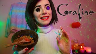 ASMR THE OTHER MOTHER TUCKS YOU INTO BED AND PAMPERS YOU coraline asmr roleplay [upl. by Annecorinne]