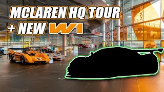 McLaren HQ Factory Tour  The ALL NEW W1 Hypercar [upl. by Samohtnhoj]