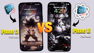 SALE iOS 181 iPhone 16 Pro Max vs iPhone 13 Pro Max DIFERENCIAS [upl. by Anier245]