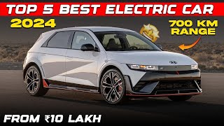 Top Five Best Electric Cars In India 2024  Electric cars Hindi [upl. by Siuraj329]