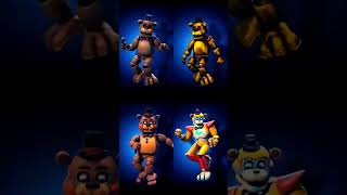 Four Freddy Springy Dance Fortnite Emote fnaf shorts edit [upl. by Matilde]