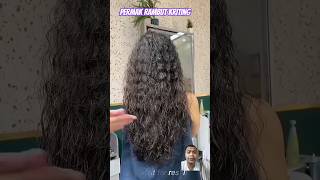 POTONG RAMBUT KERITING hairstyle shortsfeed [upl. by Anilecram155]