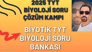 2025 TYT BİYOLOJİ SORU ÇÖZÜM KAMPI💥BİYOTİK YAYINLARI 🔥İNORGANİK BİLEŞİKLER TEST3 [upl. by Bryna592]