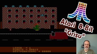 Atari 8 Bit Game Play Grisu [upl. by Elleirua]