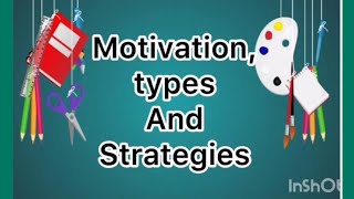 Motivation Meaning Types of motivation process of motivation  Organisational behaviour [upl. by Jallier]