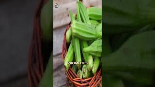 10 Health Benefits Of Okra health okra [upl. by Cyprian]