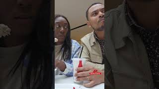 Is he serious 😳 funnyvideo couples joke viral prank [upl. by Nefets]