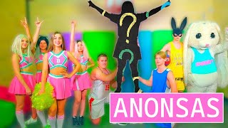 ANONSAS  BUNNY KOMANDOJE  NAUJA CHEERLEADERĖ Diana ir merginos nori sustiprėti [upl. by Molloy]