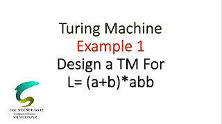 Turing Machine Example 1 Design a TM For L ababb [upl. by Anne143]