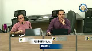 AUDIÊNCIA PÚBLICA À APRESENTAÇÃO DA ELABORAÇÃO DA LEI DIRETRIZES ORÇAMENTÁRIA DE 2025 [upl. by Asyl778]