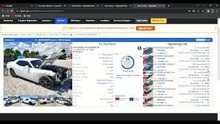 Auto Auction Repairable Salvage Cars amp Clean Title Vehicles Copart USA [upl. by Bigot]