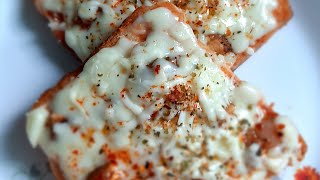 Cheese Burst Chicken Bread Pizza Recipe Without Oven  Bread Pizza Sandwich At Home shorts pizza [upl. by Meng]