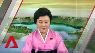 TrumpKim summit North Korean TV presenter Ri Chun Hee hails historic meeting [upl. by Iahk]