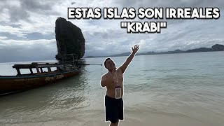 KRABI tiene las mejores islas de TAILANDIA  Estuvimos en una tormenta  Trip por Tailandia🇹🇭 PT2 [upl. by Kreg]