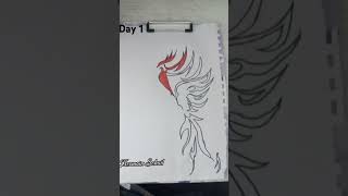 Day 1 of the challenge drawing talent art best masterdrawings simpledrawingstepbystep [upl. by Derian]