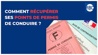 Comment récupérer des points de permis de conduire [upl. by Nasho]