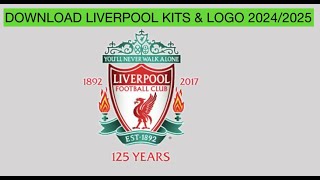 Liverpool DLS 512X512 Kits amp Logos For 20242025 [upl. by Fotinas]