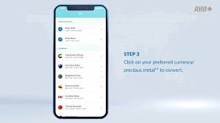 RHB Multi Currency Account Tutorial RHB Mobile Banking App [upl. by Gazo]