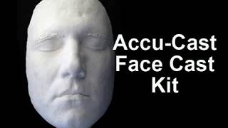 How To Make a Mold of a Face Using the AccuCast Face Casting Kit [upl. by Silletram]