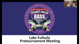 Lake Eufaula Pretournament Meeting [upl. by Yelkao]