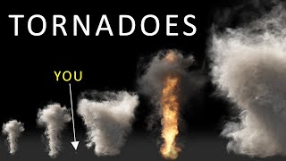 Tornado size comparison 🤯  animation HD [upl. by Myke]