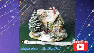 ChristmasGifts ChristmasCarol Lilliput Lane  The First Noel [upl. by Yenttihw]