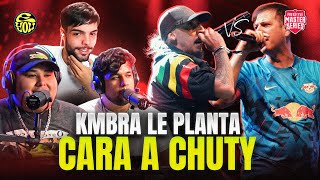 KMBRA LE RECLAMA A CHUTY NO BAJAR AL PARQUE  Reacción al Chuty vs Kmbra  EYOU TV [upl. by Kala221]