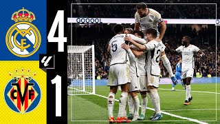 Real Madrid 41 Villarreal  HIGHLIGHTS  LaLiga 202324 [upl. by Kelley507]