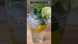 🍋🧊Mojito without additional sugar🍸ytshorts easyrecipe quickrecipe mojito [upl. by Staal]