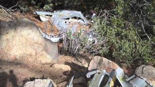 Aircraft Wreck Visit to a Vultee BT13B near Fobes Saddle that crashed in 1947 [upl. by Hsinam]