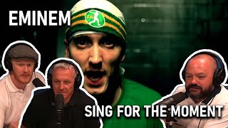 Office Blokes React  Eminem  Sing for the Moment REACTION [upl. by Nayr]