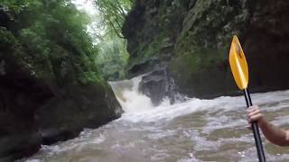 Skillet CreekPewits Nest Kayaking After Heavy Rain [upl. by Anippesuig22]