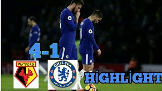 WATFORD vs CHELSEA 41 hasil Liga İnggris Tadi Malam All Goal and Highlight 622018 [upl. by Convery615]