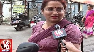 Ladies Problems In Driving Two Wheeler  Hyderabad  Special Story  V6 News [upl. by Ettevad]